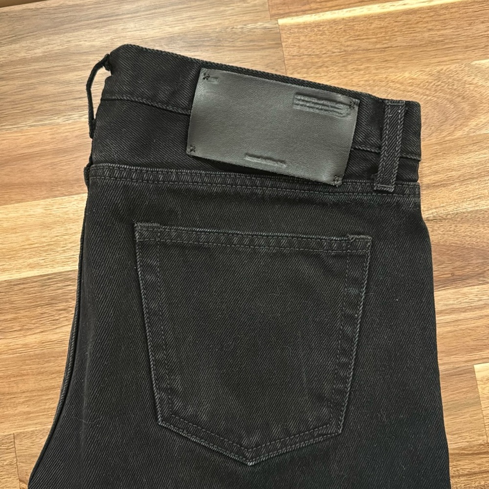 Off-White Denim Black slim fit jeans Size 34
